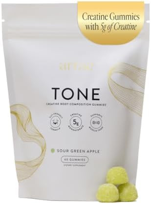 Arrae Tone Gummies – Creatine Monohydrate 5g for Women – Support Lean Muscle, Strength & Reco... | Amazon (US)