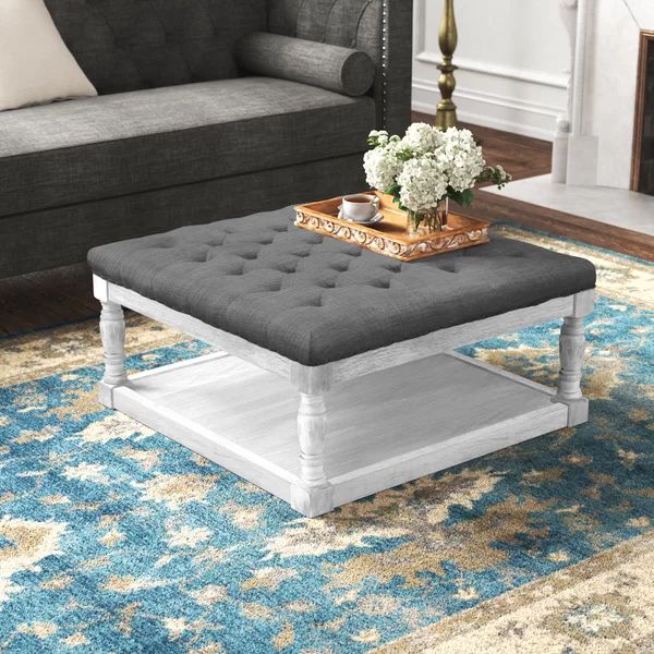 Hailey Shelved Tufted Cocktail Ottoman | Wayfair North America