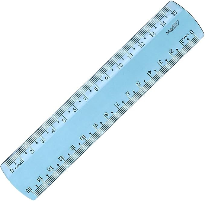 Regua 15cm New Line Azul | Amazon (BR)