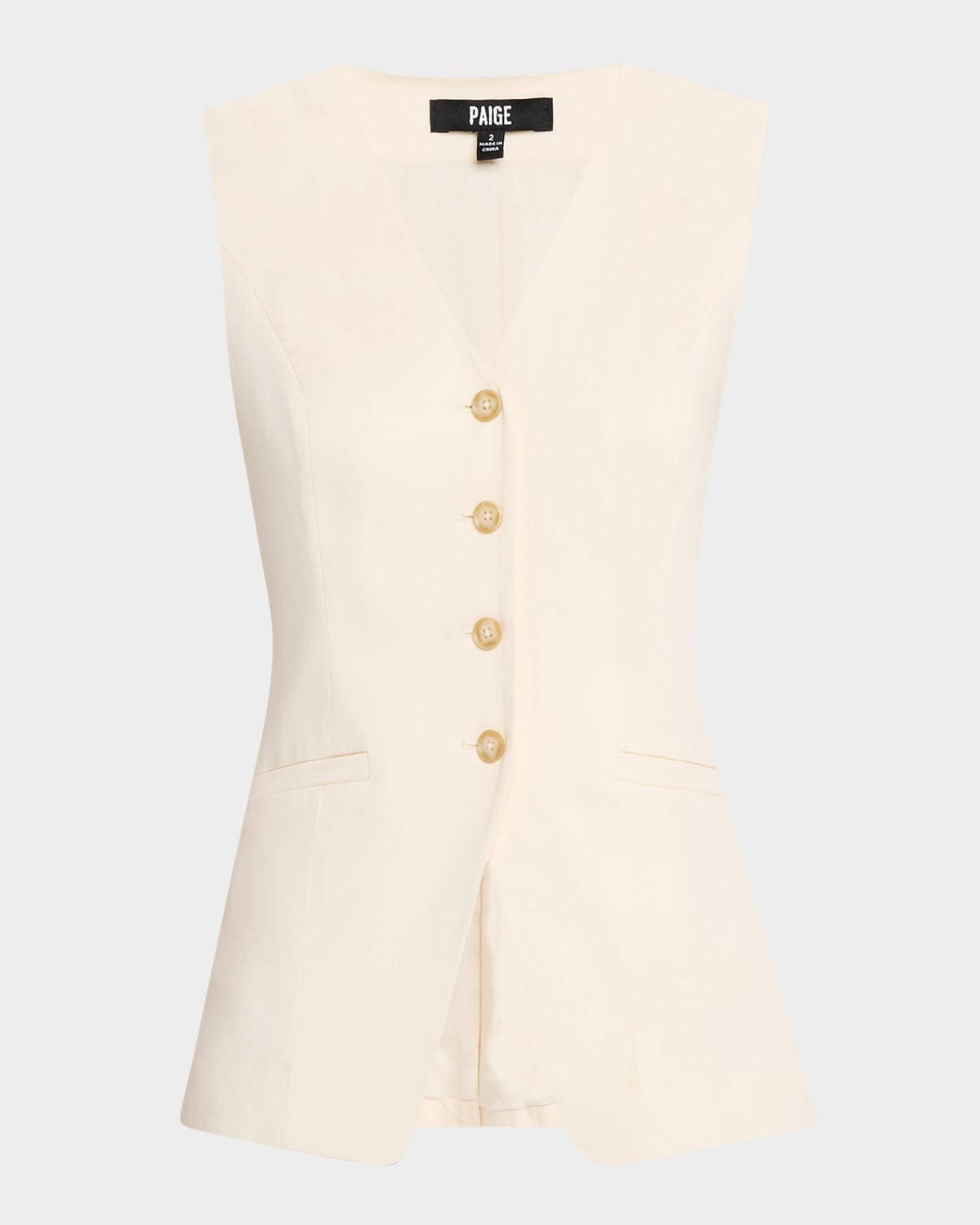 Campanelli Fitted Vest | Neiman Marcus