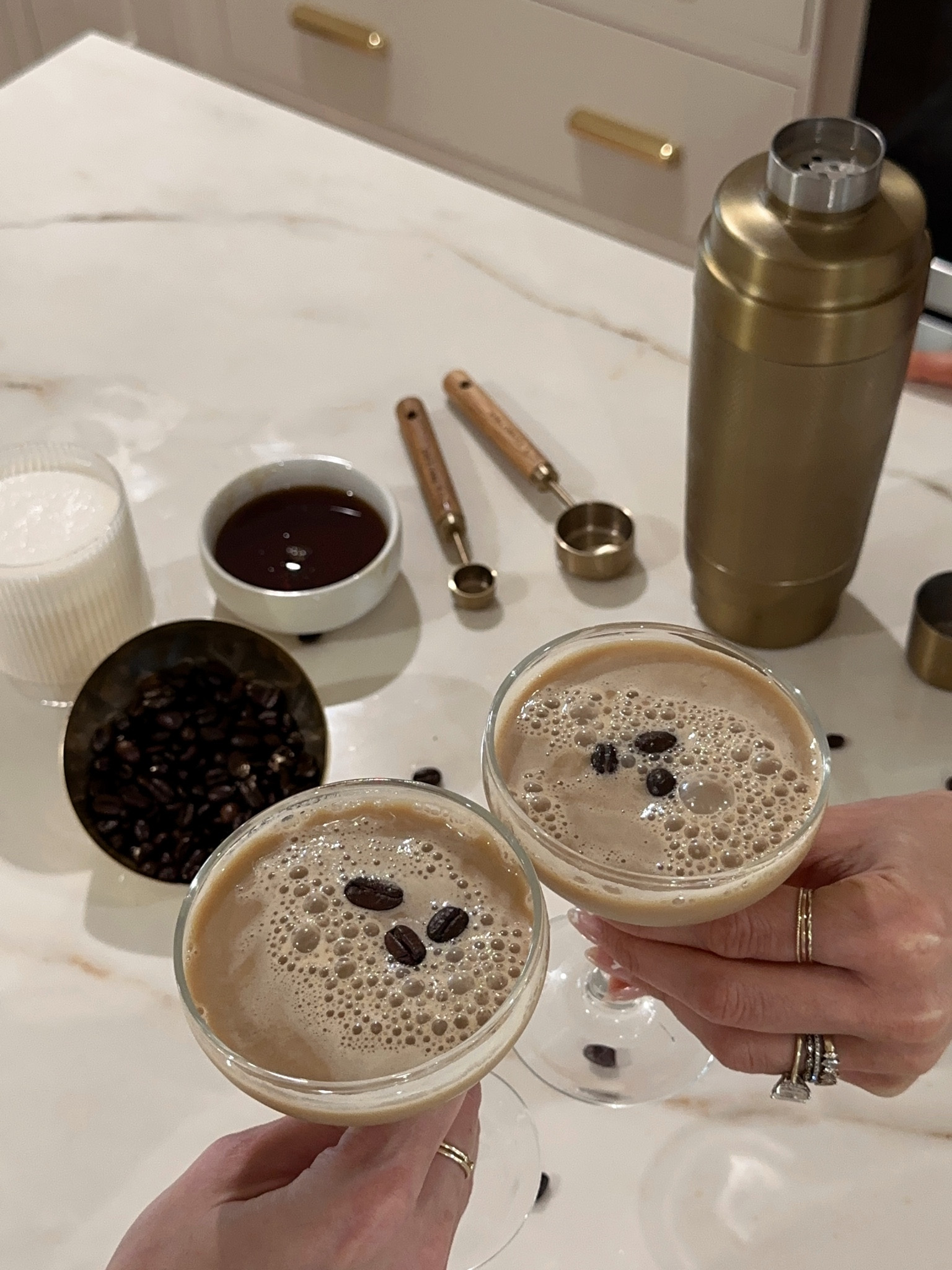 Espresso martini mocktails ☕️🍸 