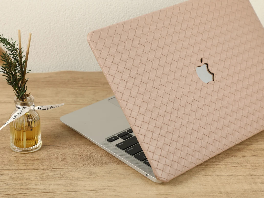 Coffee Woven Macbook Case, Leather Hard Case For Macbook Pro 16 Air 15 13 11 MacBook Retina 15 13... | Etsy (US)