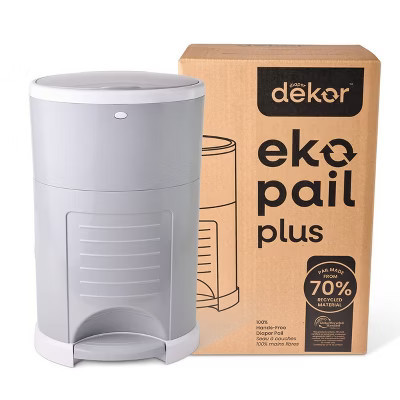 Diaper Dekor Eko Plus Diaper Pail - Gray | Target