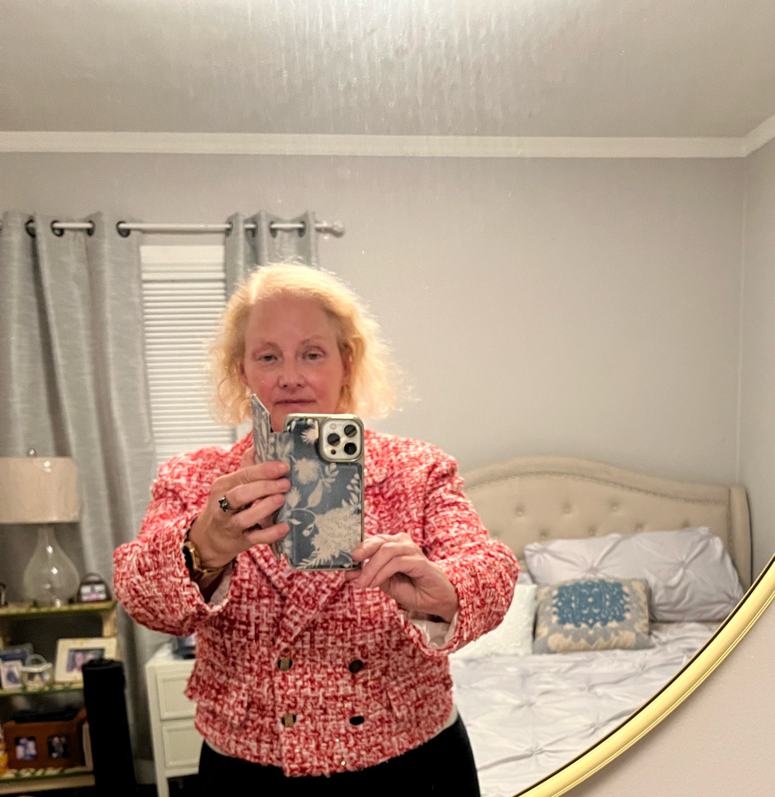 Showing off a great deal from #TJMaxx @tjmaxx . I have a trip to Paris for business coming up & I found this great #Sandro cropped #tweed #jacket online on the @tjmaxx website for under $ 150 US . Look for the deal at this link: https://bit.ly/4gHJpLA 

#LTKMostLoved