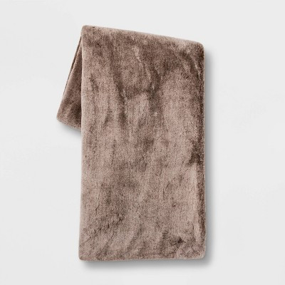 50"x60" Faux Rabbit Fur Throw Blanket - Threshold™ | Target