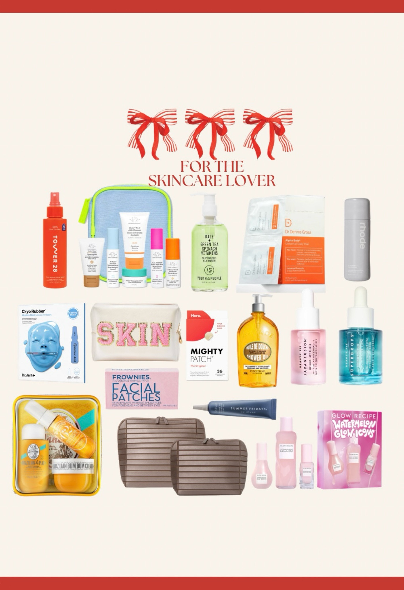 for the skincare lover🧖🏼‍♀️♥️

#skincare #sephorafinds #beautypie #skincarehaul #wishlist #christmasideas #stockingstuffers #amazonfinds #amazonbeauty #LTKHoliday

#LTKGiftGuide #LTKBeauty