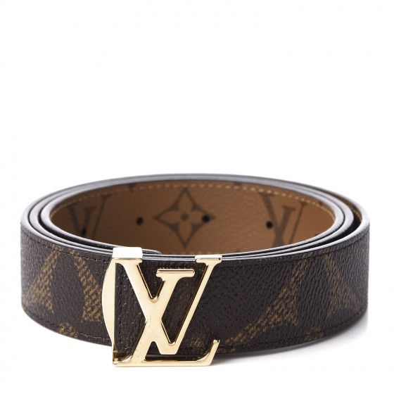 Giant Monogram 30mm LV Iconic Reversible Belt 85 32 | Fashionphile