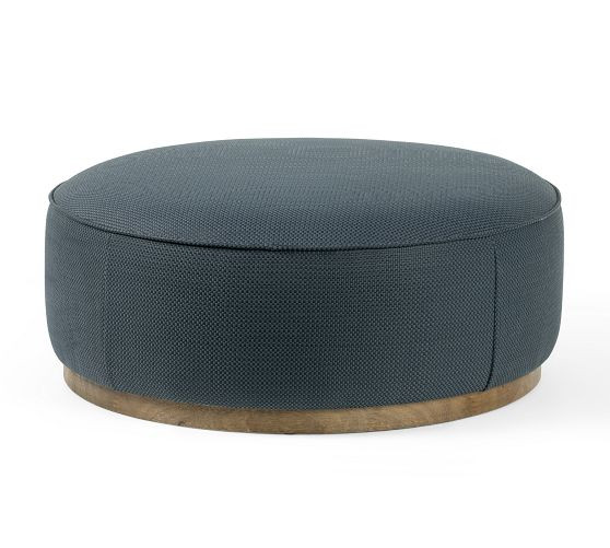 Arroyo Round Ottoman | Pottery Barn (US)