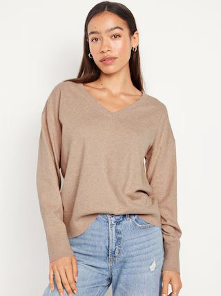 SoSoft Lite Loose V-Neck Sweater | Old Navy (US)