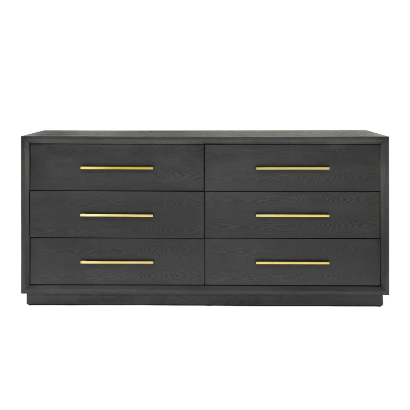 Langley 6 Drawer 67.99" W Dresser | Wayfair North America