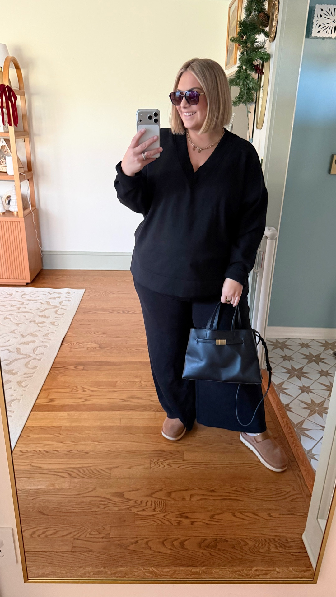 30% off this set you will want to live in!!!! 🚨🎉 wearing the 3X top and 2X petite pants 

#LTKPlusSize #LTKSaleAlert #LTKmomlife