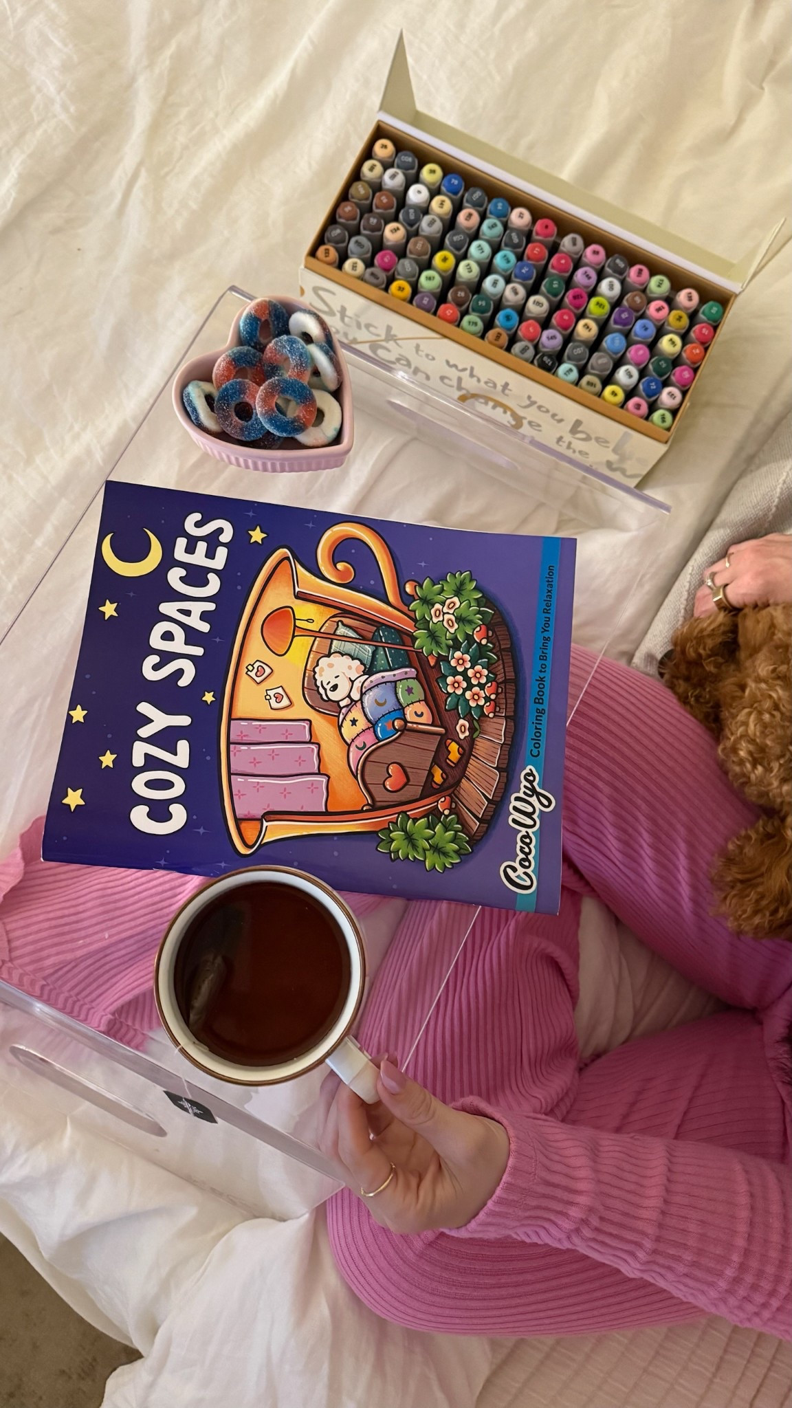 Cozy coloring night

Cozy hobbies, night hobbies, night routine, coloring, bed stand, coloring finds, cute coloring aesthetic

#LTKSeasonal #LTKHome #LTKFindsUnder100