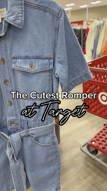 The cutest romper at Target! Spring fashion. 

#LTKVideo #LTKstyletip