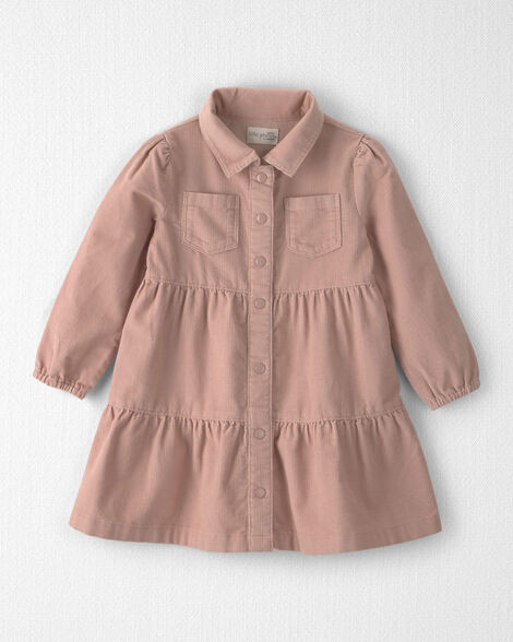 Toddler Girl Organic Cotton Corduroy Dress - Little Planet | Carter's | Carter's Inc