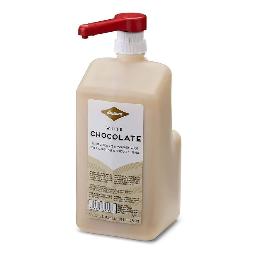 Fontana White Chocolate Mocha Sauce, 63 fl oz | Amazon (US)