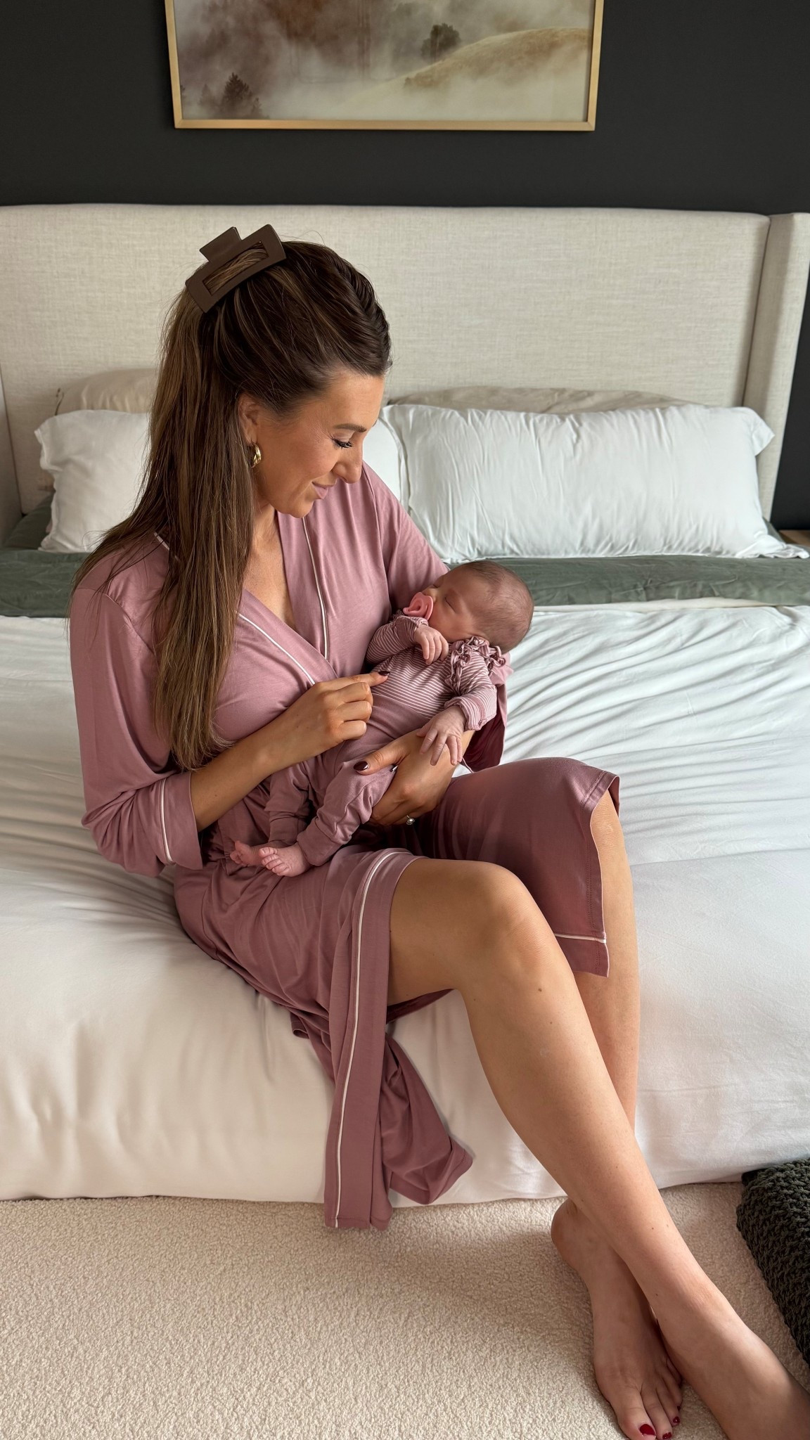 Little sleepies 30% off site wide!! Love the mommy & me matching 🩷

Black Friday sale, baby clothes, gift idea, new mom 