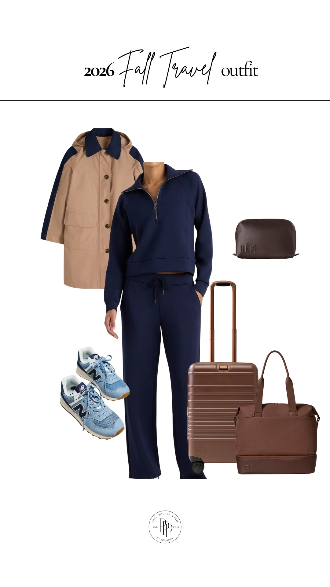 Fall travel days call for a comfy matching set, sneakers, and a lightweight layer! ✈️🍂 

 #LTKootd #LTKSeasonal #LTKSaleAlert