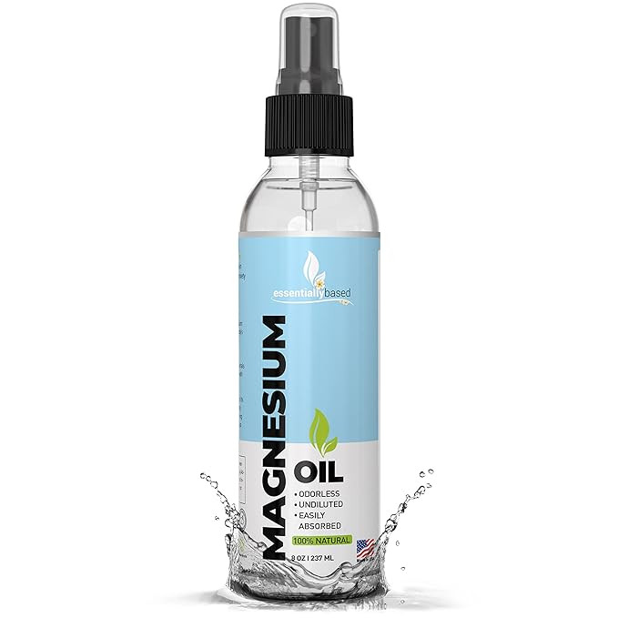 Magnesium Oil Spray - Large 8oz Size - Extra Strength - 100% Pure for Less Sting - Less Itch - Es... | Amazon (US)