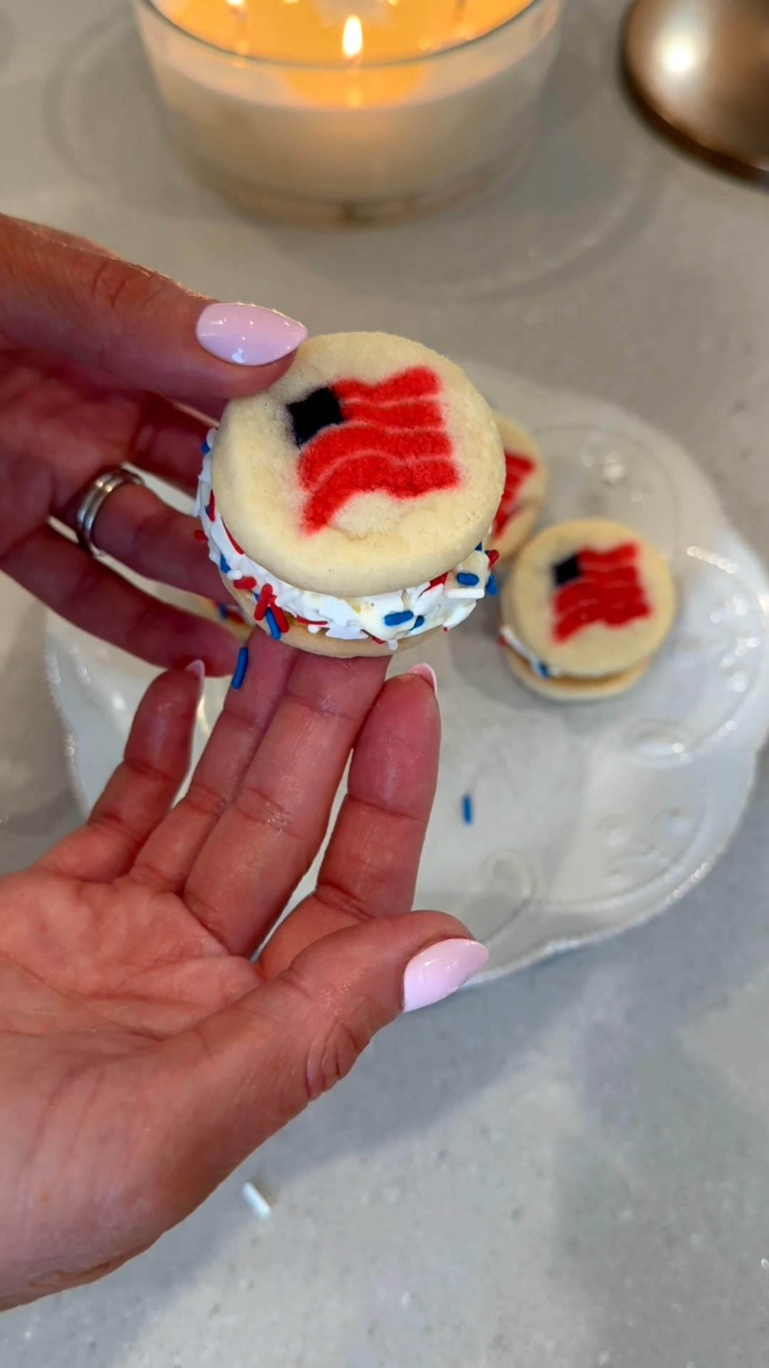 These little Fourth of July ice cream sandwiches were approved by the littles 👌🏻🇺🇸 I ordered the Cuisinart ice cream maker during the Amazon Prime sale and the ice cream turned out amazing!! Recipe is below! 

Ice cream Ingredients 
• 1 cup of whole milk
• 3/4 cup of granulated sugar
• 1 pinch of salt
• 2 cups of heavy cream
• 1 tablespoon of vanilla 
 
In a medium sized mixing bowl combine milk, sugar and salt and wisk together until sugar and salt are dissolved. Stir in heavy cream & vanilla and refrigerate for 1-2 hours or overnight. Turn on Cuisinart, pour mixture into the frozen mixing bowl, and let mix for about 15-20 minutes. 

Amazon, Target, Cuisinart, fourth of July dessert, ice cream sandwiches, kids dessert, dessert ideas, frozen treats, Fourth of July party

#LTKmomlife #LTKfoodie #LTKSeasonal