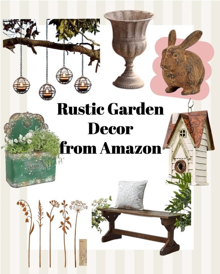 Rustic garden decor is trending, and it’s no surprise because it’s all so cute! Patina and age bring charm to the yard and patio. Things like rustic birdhouses, garden statues, benches, solar lights, and more will help you add a perfectly rustic-yet-refined look to your yard this spring and summer. 

Spring home | summer home | gardening | yard | patio | deck | decor 

#LTKSeasonal #LTKHome