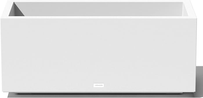Veradek Block Series Long Box Planter - Large Rectangular Planter for Indoor or Outdoor Patio/Por... | Amazon (US)