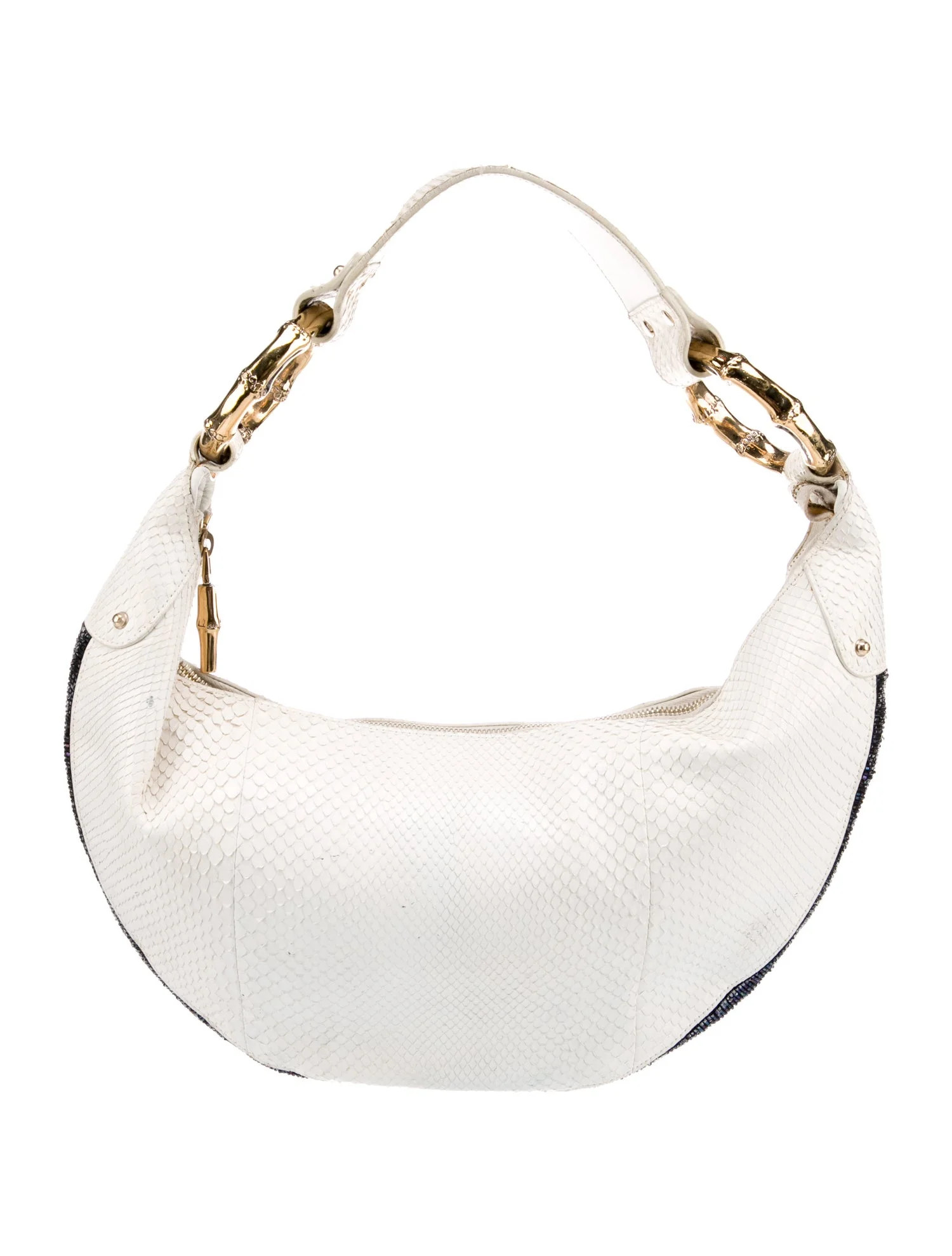 Python Bamboo Ring Shoulder Bag | The RealReal