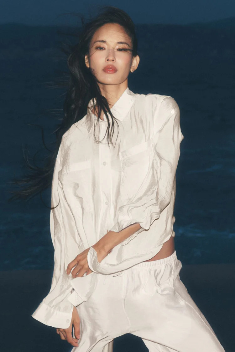 Semi-Sheer Golden Hour Button Down Long Sleeve | Alo Yoga