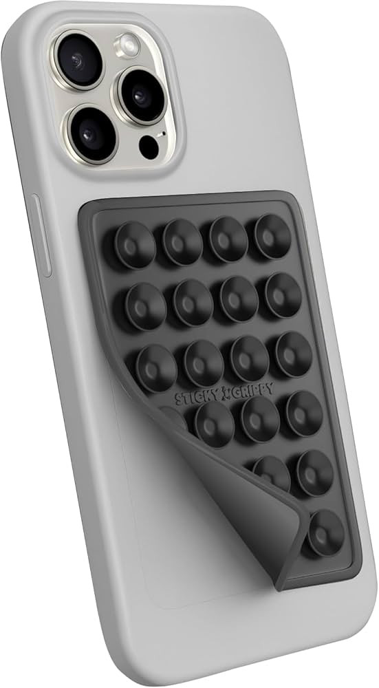 Suction Phone Case Mount, Sillicon Adhesive Phone Accessory for iPhone and Android, Hands-Free Fi... | Amazon (US)
