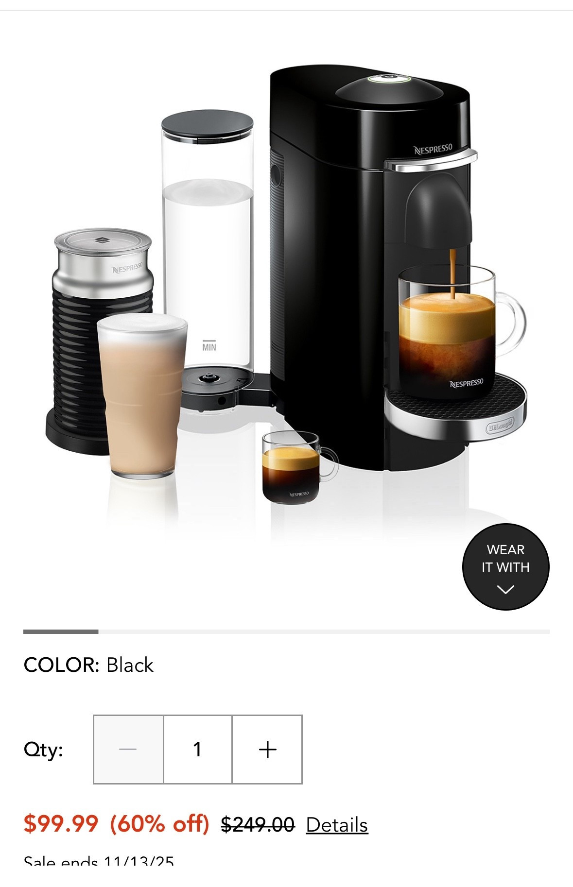 Looking for a Christmas gift for a coffee lover!! Check out this deal from Bloomingdale’s!! It’s 60% off!! 

#coffee #christmas 

#LTKSaleAlert #LTKHoliday #LTKGiftGuide