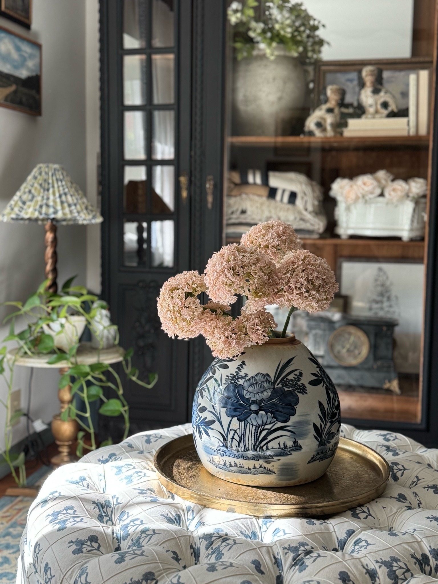 Custom tufted ottoman, large pottery, legume vase, large chinoiserie stoneware ginger jar with lid, art, horse art

#LTKSeasonal #LTKHome #LTKSaleAlert