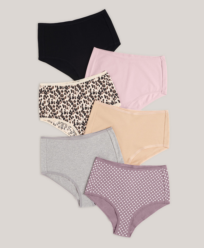 high rise hipster 6-pack | Pact Apparel