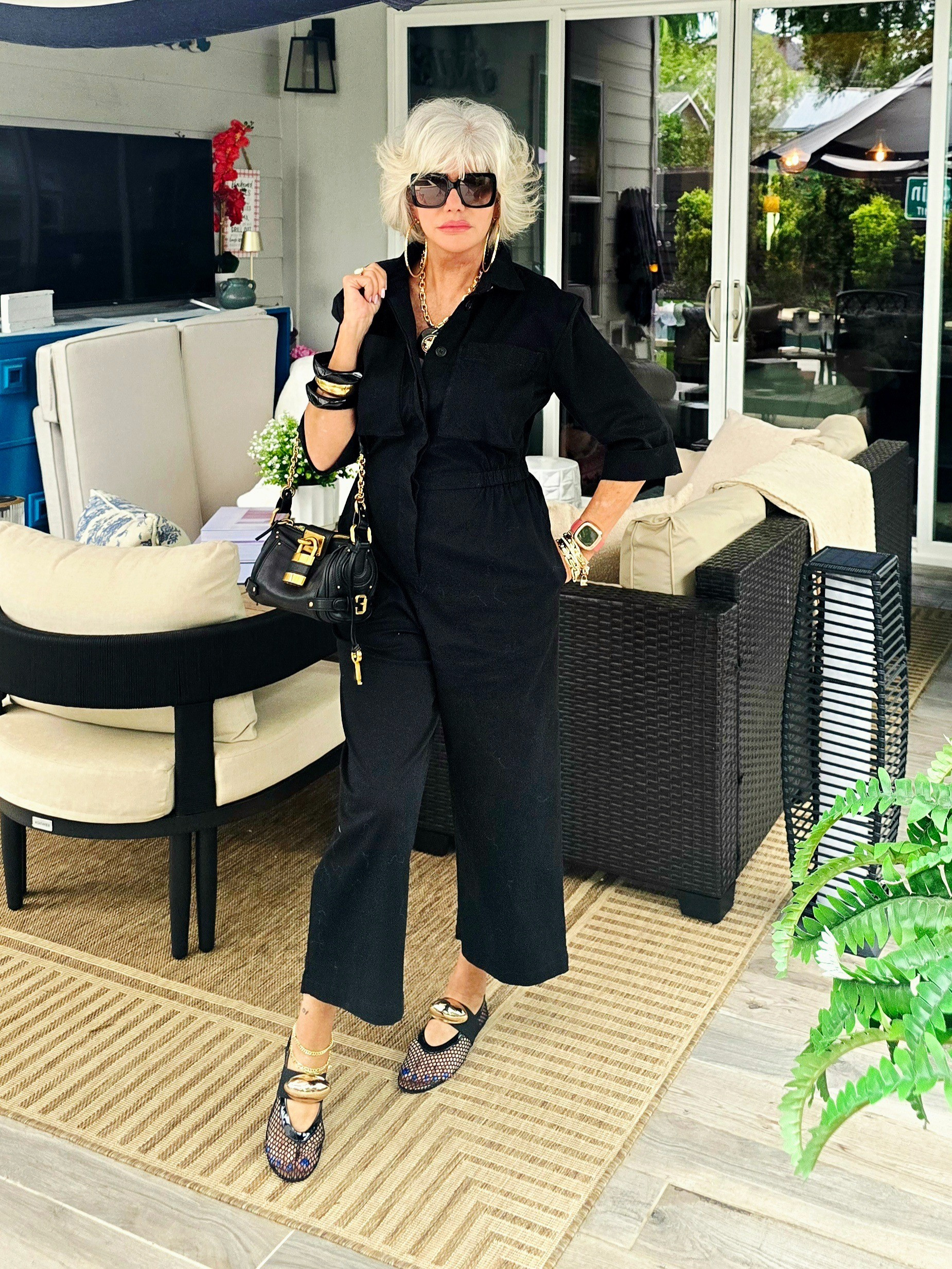 Elevated & Chic BoilersuitChloe BagGucci Sunnies Amazon flats 

#LTKdayinmylife #LTKOver40 #LTKTravel