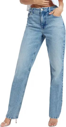 Good Icon High Waist Straight Leg Jeans | Nordstrom