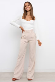 Whitman Knit Sweater - White | Petal & Pup (US)