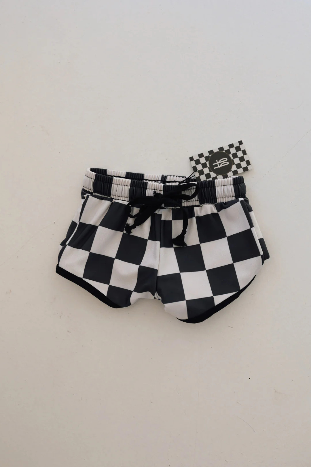 Black Checkerboard | Board Short | Forever French