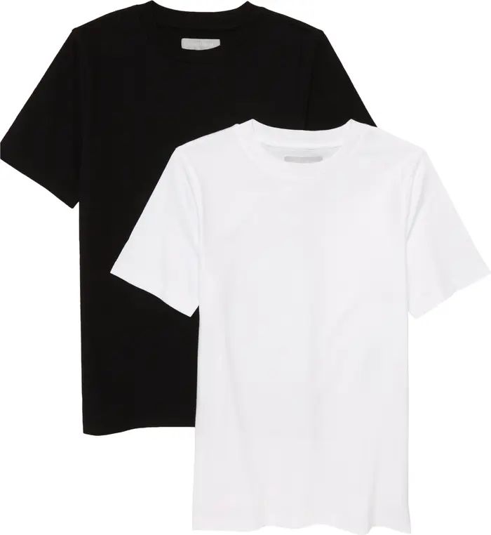 Kids' 2-Pack Core Organic Cotton T-ShirtsNORDSTROM | Nordstrom