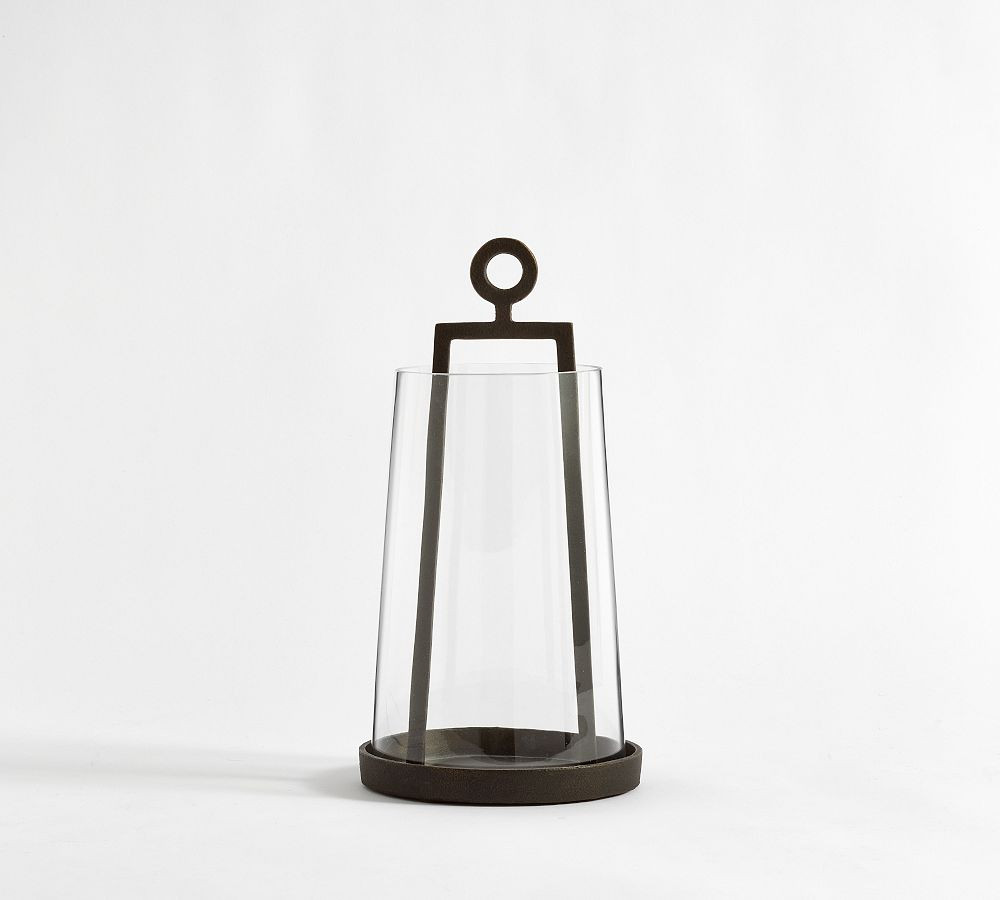 Easton Forged-Iron Outdoor Lantern | Pottery Barn (US)