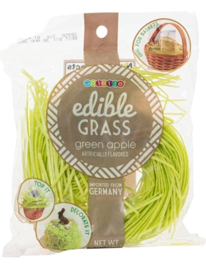 Grandys Candys Edible Easter Grass- Green Apple, Blueberry, Strawberry, & Multi Flavored Bundle-F... | Amazon (US)