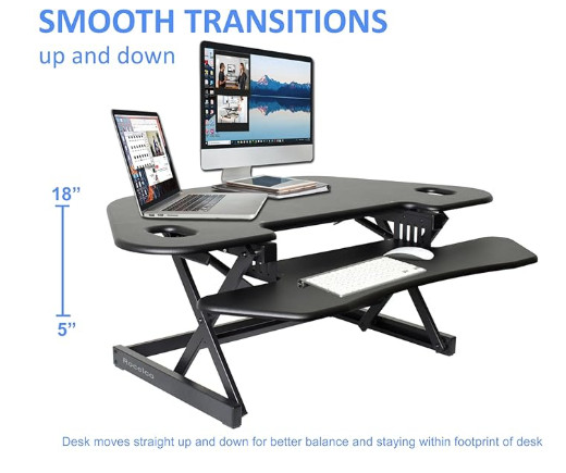 ✨ WFH Game-Changer: Standing Desk Converter 👩‍💻✨
If you work from a desk all day, this is one of those why didn’t I buy this sooner finds. This standing desk converter instantly transforms any regular desk into a sit-to-stand workspace — no full desk replacement required 🙌

💻 Standing Desk Converter (Amazon)
Perfect for home offices, corporate offices, or hybrid work setups. I love being able to switch between sitting and standing throughout the day to stay comfortable, focused, and productive.

🔥 Why it’s a must-have office essential:
• Instantly converts your desk into a standing desk
• Adjustable height for sitting or standing workdays
• Supports monitor + laptop for an organized setup
• Helps improve posture and reduce back/neck strain
• Ideal for work from home, remote work, and office setups

💡 Desk setup tip: Add an ergonomic keyboard, monitor riser, and desk mat to create a clean, productive workspace that actually feels good to use.

👉 Tap to shop this Amazon favorite and upgrade your home office without replacing your entire desk! 

 #StandingDesk #DeskConverter #HomeOfficeEssentials #WorkFromHomeSetup #WFHFinds #OfficeMustHaves #AmazonOffice #ProductivityTools #DeskSetup #OfficeOrganization #RemoteWorkLife #LTKHome #LTKOffice #DeskGoals #ErgonomicWorkspace #LTKdayinmylife #LTKfitnessgoals #LTKselfcare