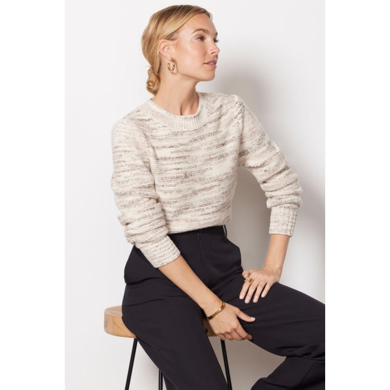 EVEREVE Mia Marl Puff Pullover | EVEREVE | Evereve