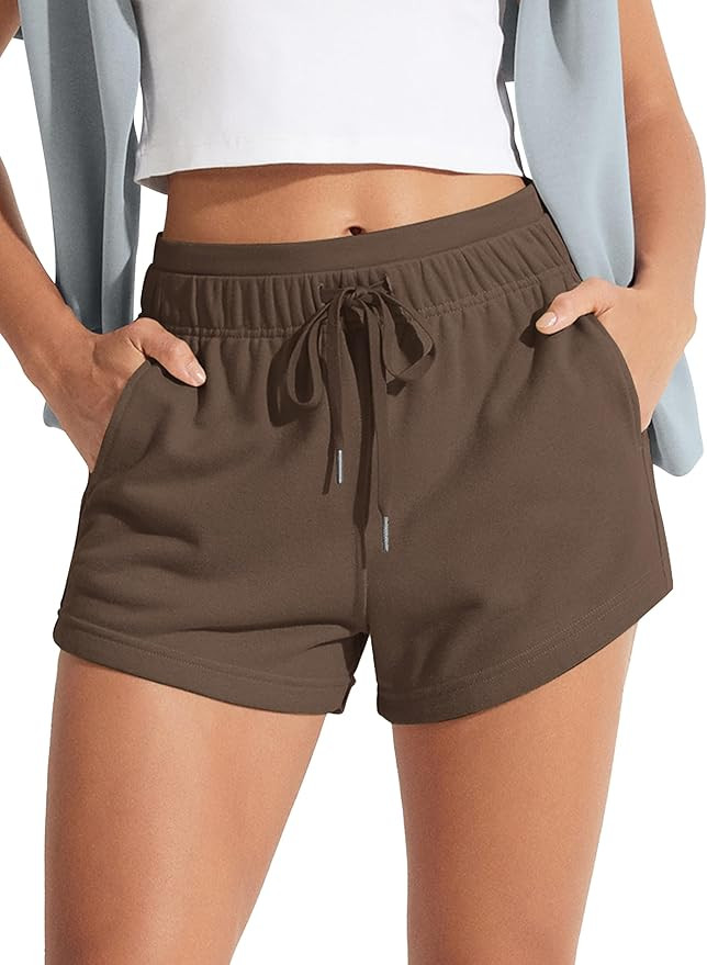 ODODOS Sweat Shorts Lounge Shorts | Amazon (US)