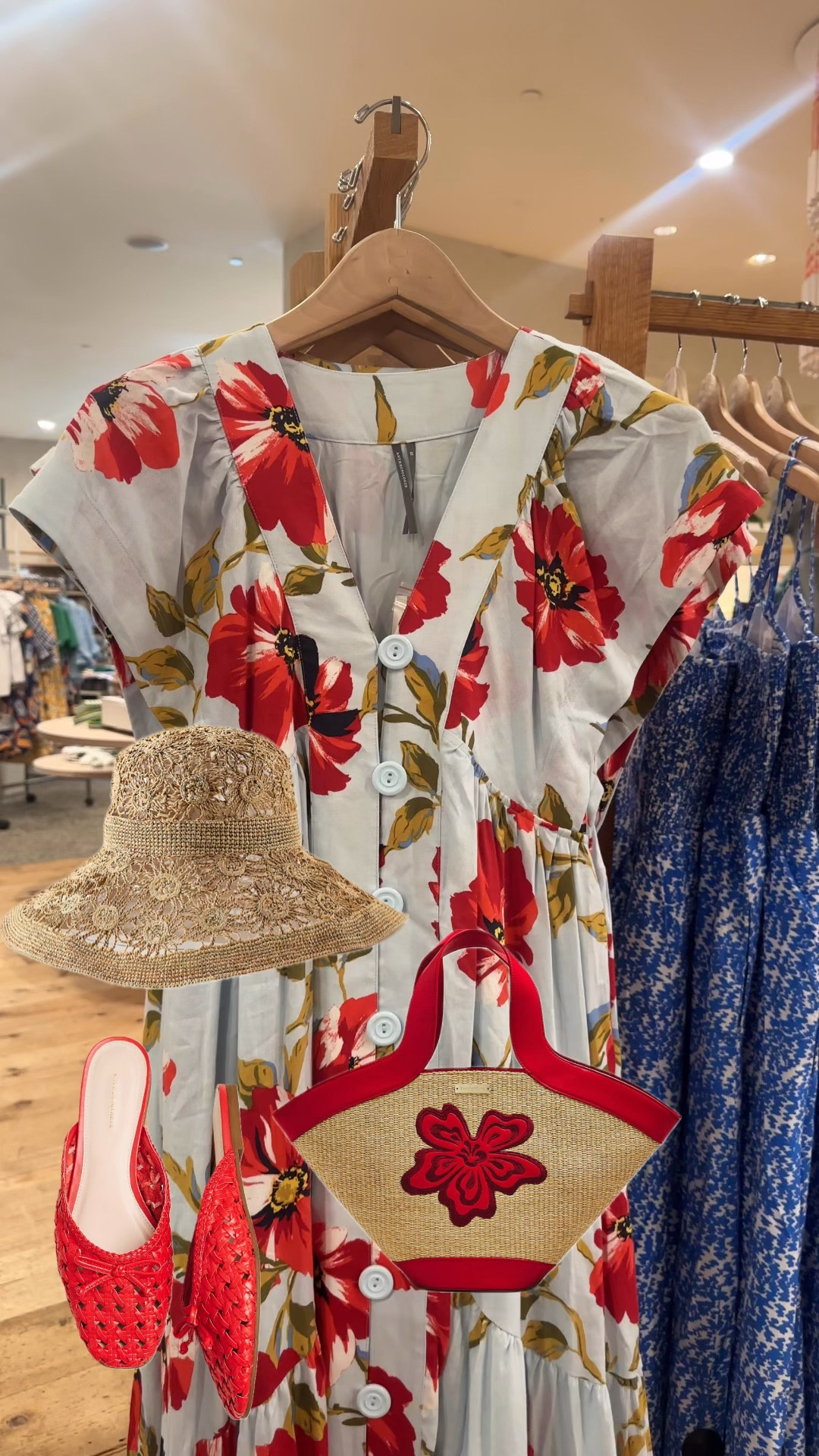 Anthropologie spring look inspo: pop of red #momstyle #mothersday 

#LTKMidsize #LTKmomlife #LTKSaleAlert