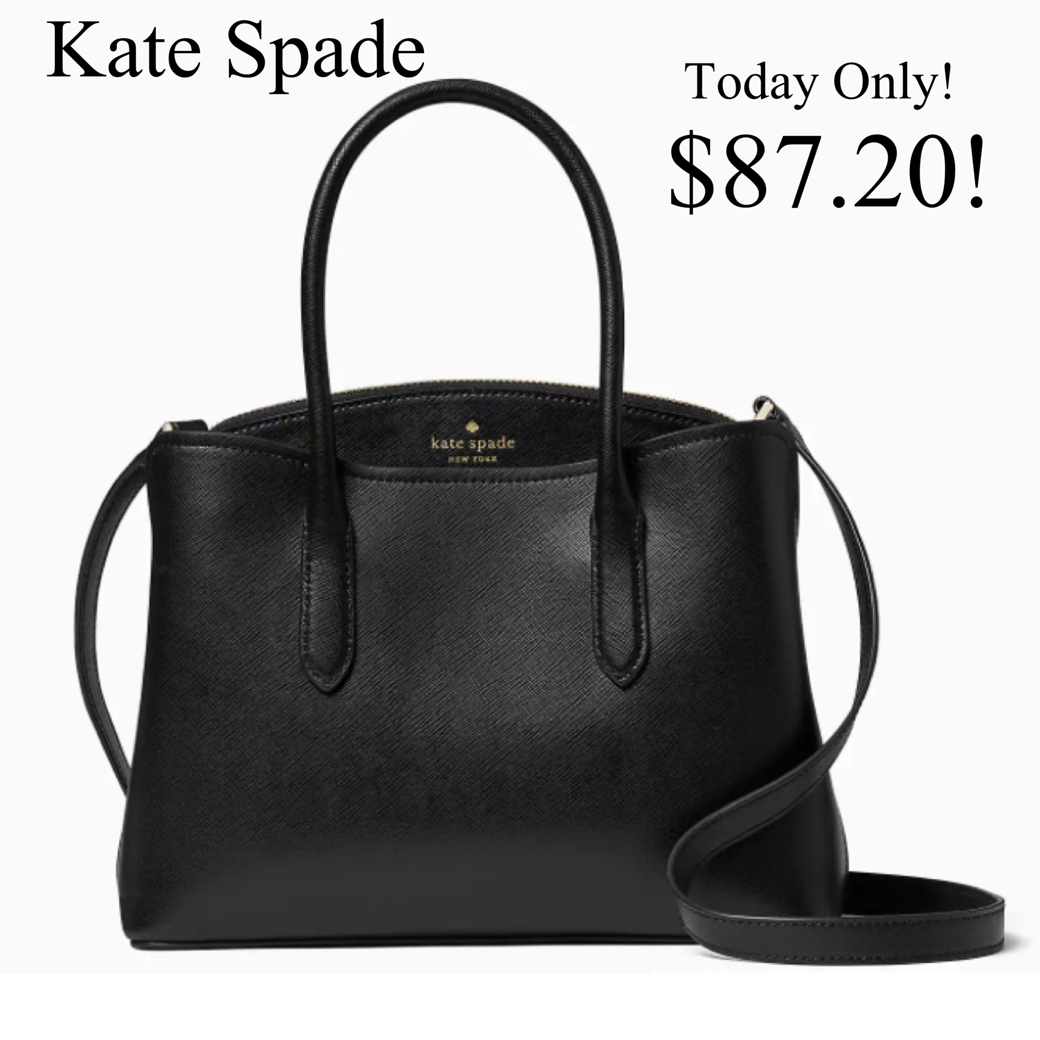Today only!!! This Kate Spade satchel is only $87.20 with code SAVEMORE.

Buy now for a holiday gift! Free shipping!
#designer #designerbag #giftsformom #giftsforher 

#LTKsalealert #LTKitbag #LTKunder100