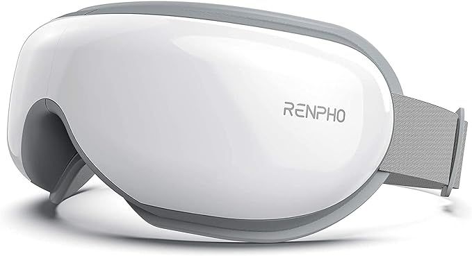 Amazon.com: RENPHO Eye Massager with Heat, Bluetooth Music Heated Massager for Migraines, Relax a... | Amazon (US)