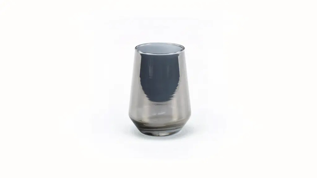 Thyme & Table 13.5 fl oz Smoke Angled Stemless Wine Glasses, Set of 4 | Walmart (US)