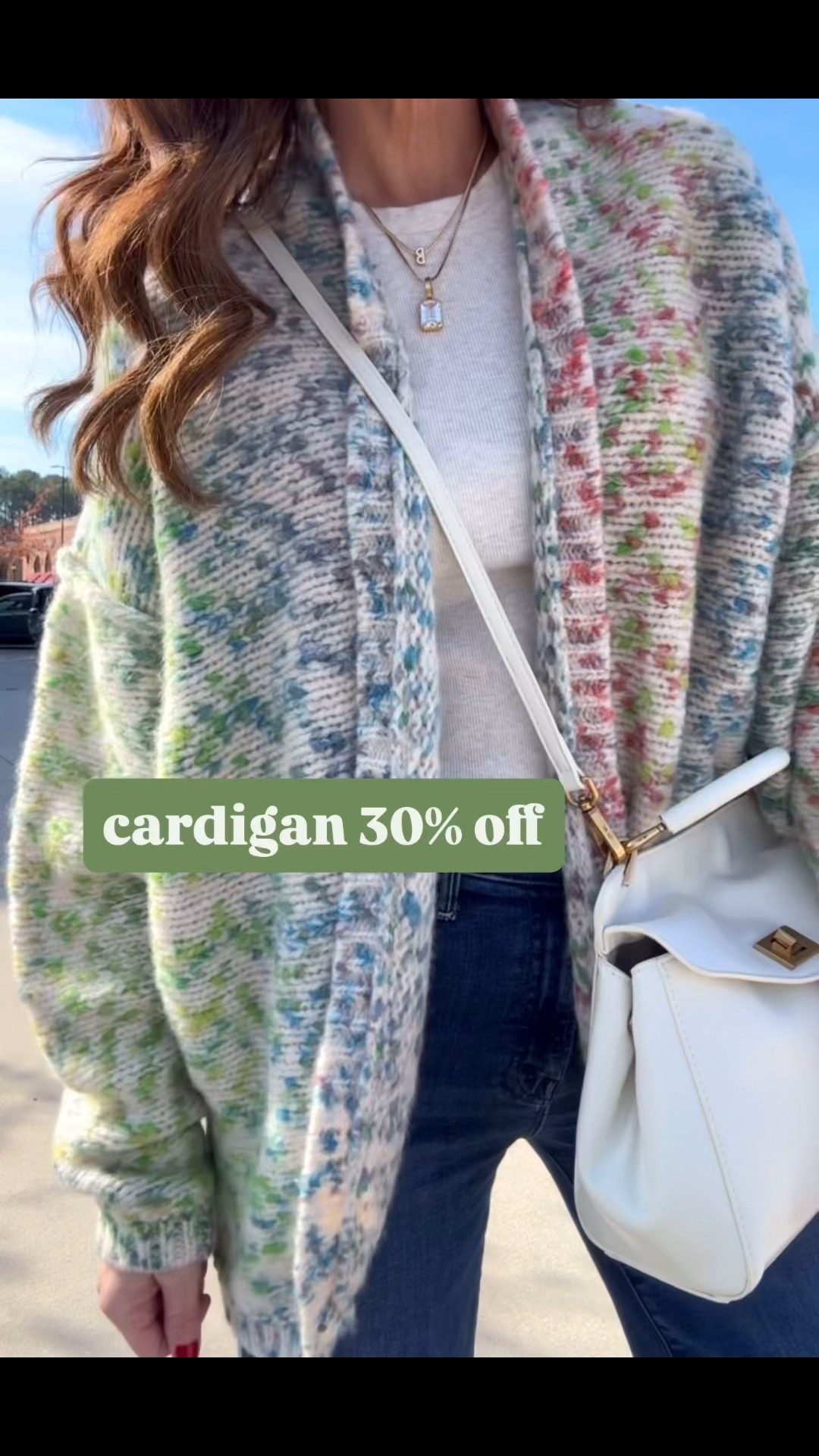Confetti cardigan 30% off. 
Size S

#LTKOver40 #LTKSaleAlert #LTKSeasonal