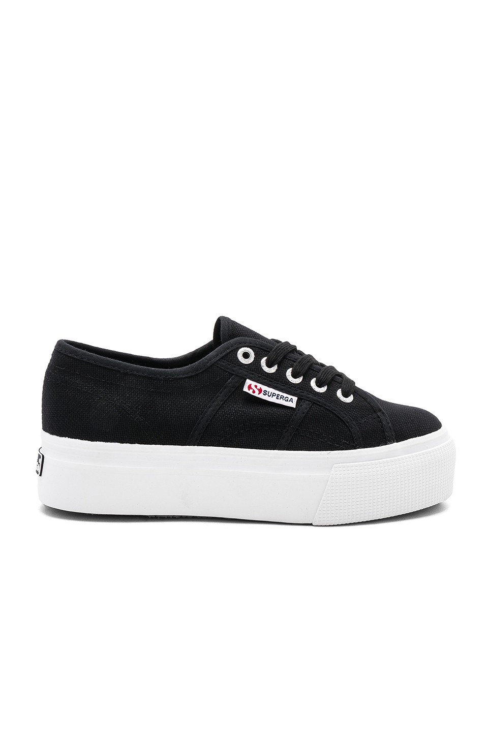 2790 Platform Sneaker in Black & White Sole | Revolve Clothing (Global)