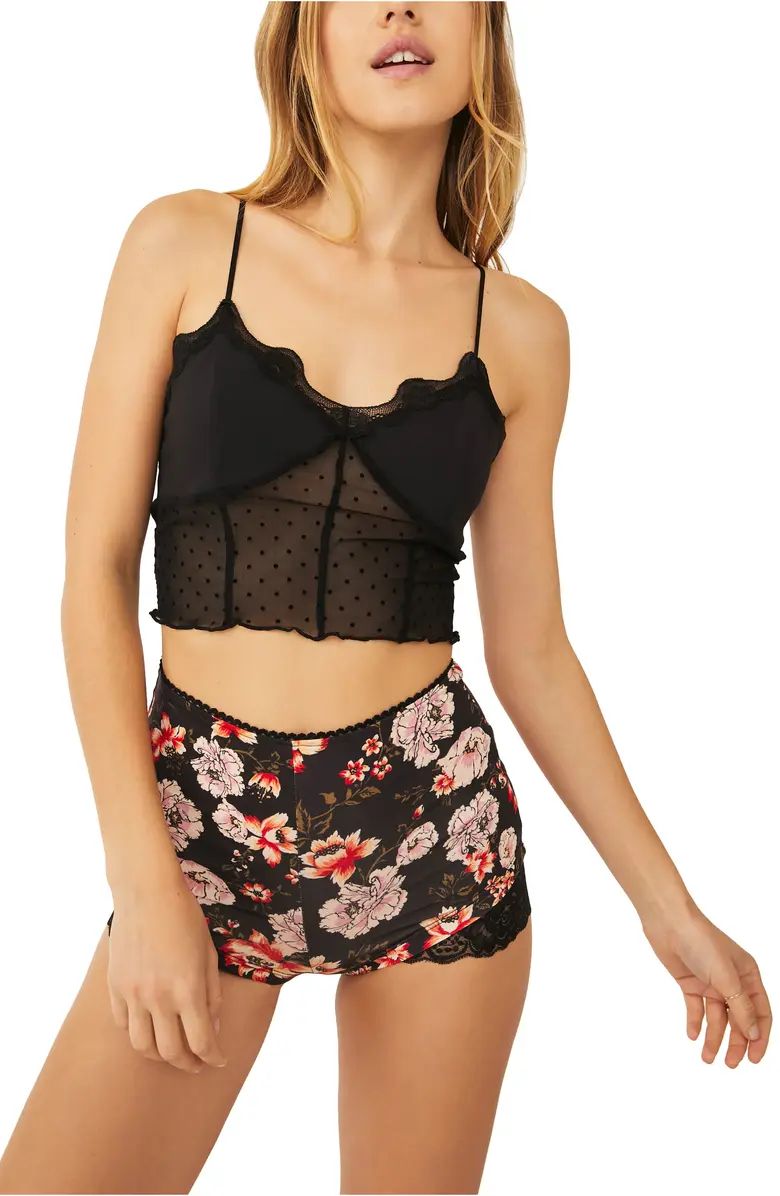 Free People Intimately FP Oh La La Lace Camisole & Tap Shorts Set | Nordstrom | Nordstrom