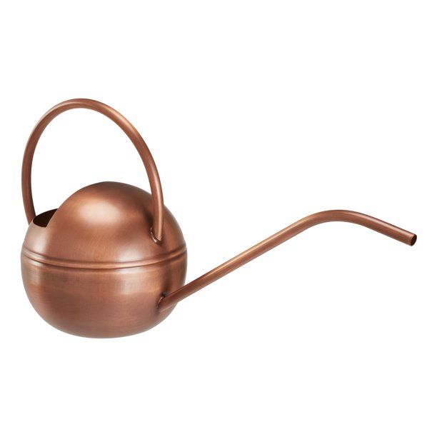 Better Homes & Gardens 0.33 gal Indoor Steel Watering Can, Copper Finish - Walmart.com | Walmart (US)