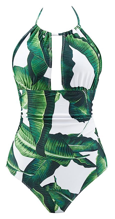 B2prity Women's One Piece Swimsuits Tummy Control Swimwear Slimming Monokini Bathing Suits for Wo... | Amazon (US)